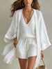 White Shorts